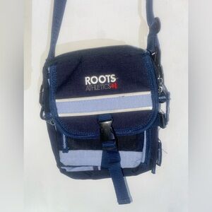 Roots Athletics Canada Navy Crossbody Bag